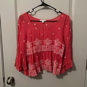 American eagle flowy blouse
